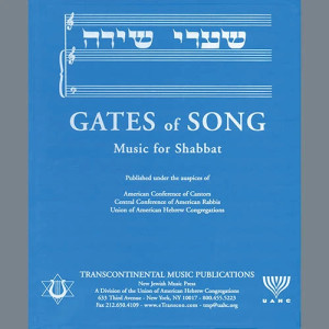 Gates Of Song (Music For Shabbat)