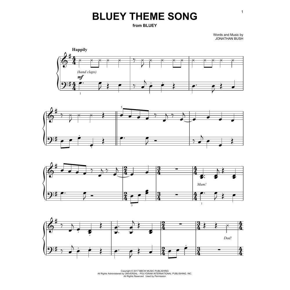 Bluey Theme Song