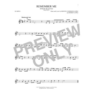 Remember Me (Ernesto de la Cruz) (from Coco)
