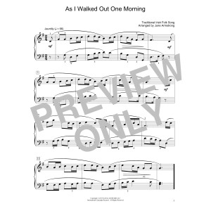 As I Walked Out One Morning (arr. June Armstrong)
