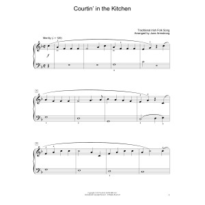 Courtin' In The Kitchen (arr. June Armstrong)