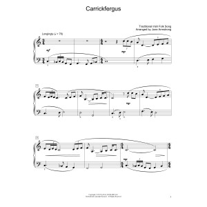 Carrickfergus (arr. June Armstrong)