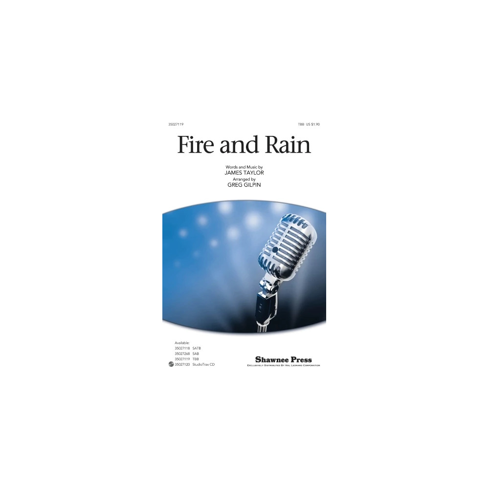 Fire And Rain (arr. Greg Gilpin)