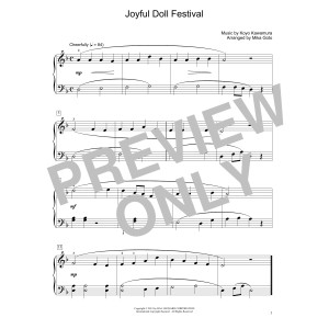 Joyful Doll Festival (arr. Mika Goto)