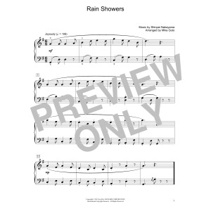 Rain Showers (arr. Mika Goto)