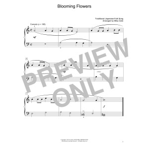 Blooming Flowers (arr. Mika Goto)