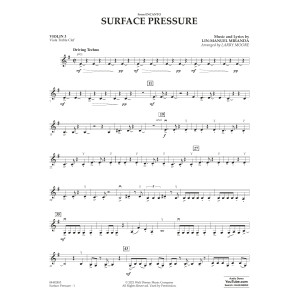 Surface Pressure (from Encanto) - Violin 3 (Viola Treble Clef)