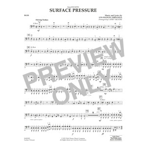 Surface Pressure (from Encanto) - Bass