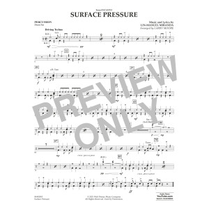 Surface Pressure (from Encanto) - Percussion