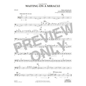 Waiting on a Miracle (from Encanto) - Cello