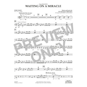 Waiting on a Miracle (from Encanto) - Percussion