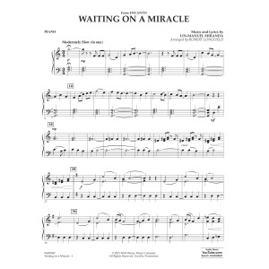 Waiting on a Miracle (from Encanto) - Piano