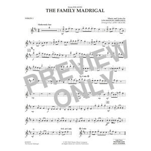 The Family Madrigal (from Encanto) - Violin 1