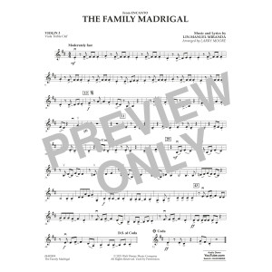 The Family Madrigal (from Encanto) - Violin 3 (Viola Treble Clef)