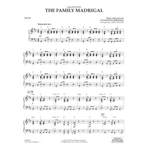 The Family Madrigal (from Encanto) - Piano