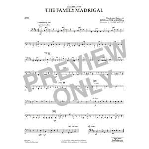 The Family Madrigal (from Encanto) - Bass