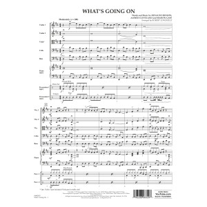 What's Going On (arr. Robert Longfield) - Conductor Score (Full Score)