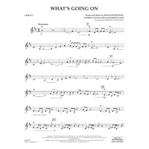 What's Going On (arr. Robert Longfield) - Violin 2