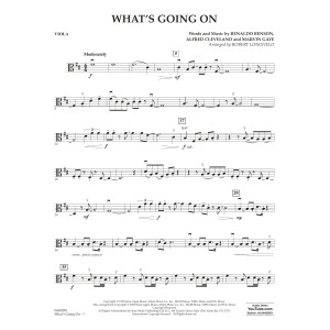 What's Going On (arr. Robert Longfield) - Viola