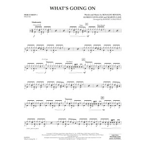 What's Going On (arr. Robert Longfield) - Percussion 1