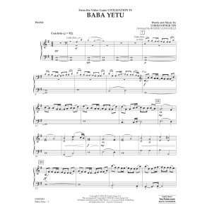Baba Yetu (from Civilization IV) (arr. Robert Longfield) - Piano