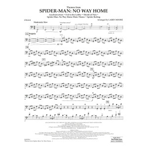 Themes from Spider-Man: No Way Home (arr. Larry Moore) - Cello