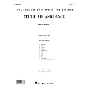 Celtic Air And Dance - Conductor Score (Full Score)