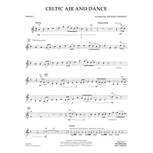 Celtic Air And Dance - Violin 1