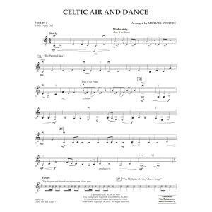 Celtic Air And Dance - Violin 3 (Viola Treble Clef)