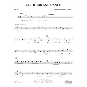 Celtic Air And Dance - Cello