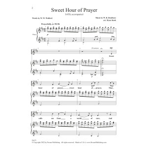 Sweet Hour of Prayer (arr. Hyun Kook)