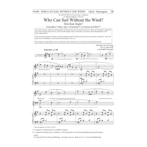 Who Can Sail Without the Wind? (arr. Sara Glick and Judith Herrington)