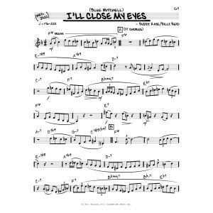 I'll Close My Eyes (solo only)