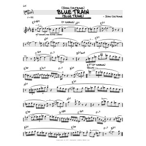Blue Train (Blue Trane) (solo only)