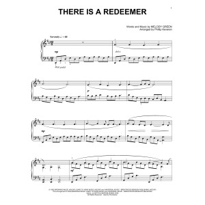 There Is A Redeemer [Classical version] (arr. Phillip Keveren)
