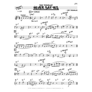 Never Say Yes (solo only)