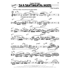 In A Sentimental Mood (solo only)
