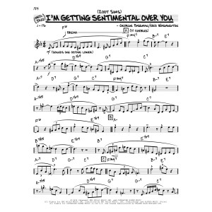 I'm Getting Sentimental Over You (solo only)