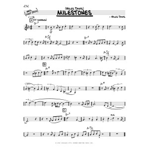 Milestones (solo only)