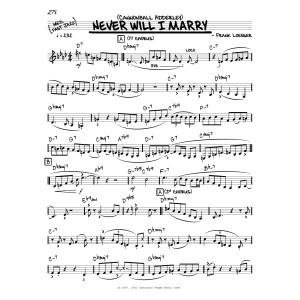 Never Will I Marry (solo only)