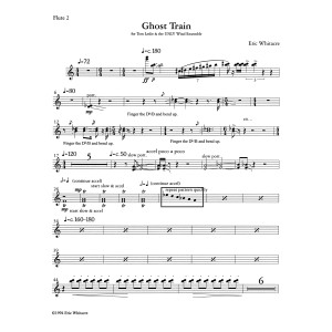 Ghost Train - Movement 1 (from Ghost Train Trilogy) - Flute 2