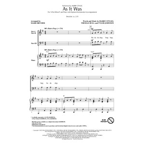 As It Was (arr. Mark Brymer)