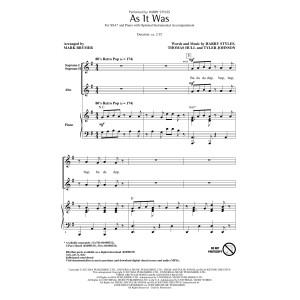 As It Was (arr. Mark Brymer)