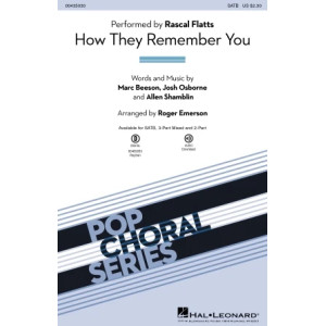 How They Remember You (arr. Roger Emerson) - Electric Guitar