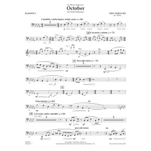 October - Bassoon 2
