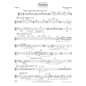October - F Horn 3