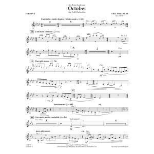 October - F Horn 4
