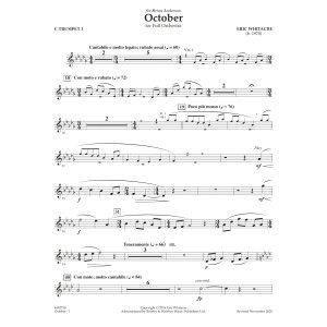 October - C Trumpet 1