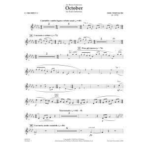 October - C Trumpet 2