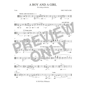 A Boy And A Girl - Viola